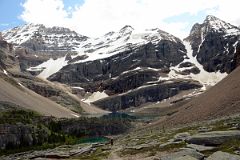 37 Yukness Ledges Trail With Lefroy Lake and Lake Oesa Below Mount Lefroy, Glacier Peak and Ringrose Peak Near Lake O-Hara.jpg